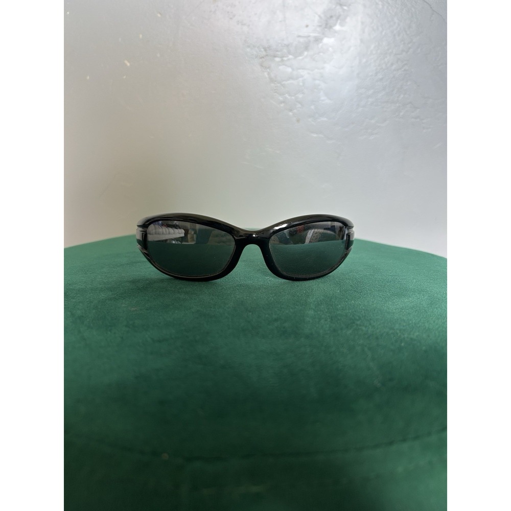 Harley Davidson GM10183 Matte Black Wrap Plastic Sunglasses Metal Logo On Frame